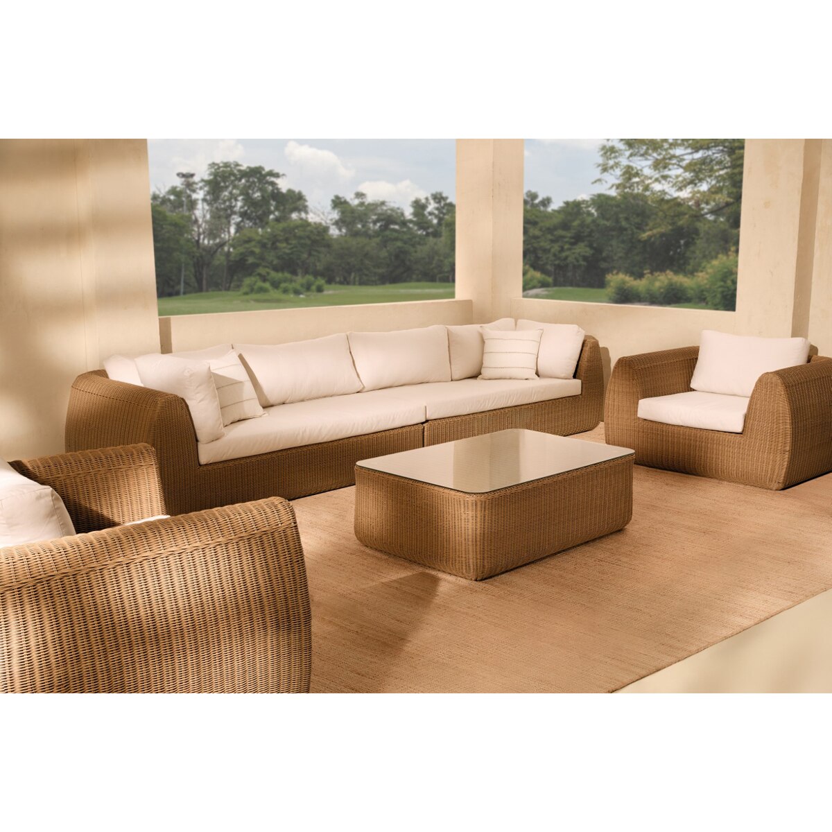 Poltrona de jardim Ibiza El Corte Inglés Natural-6