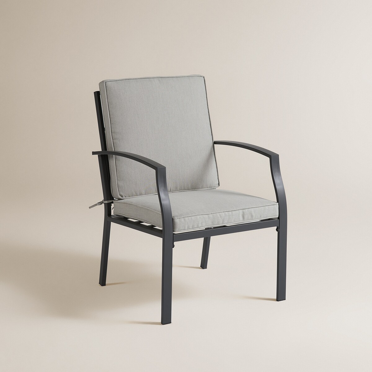 Conjunto de comedor de jardín Sicilia Basics El Corte Inglés Antracita-7