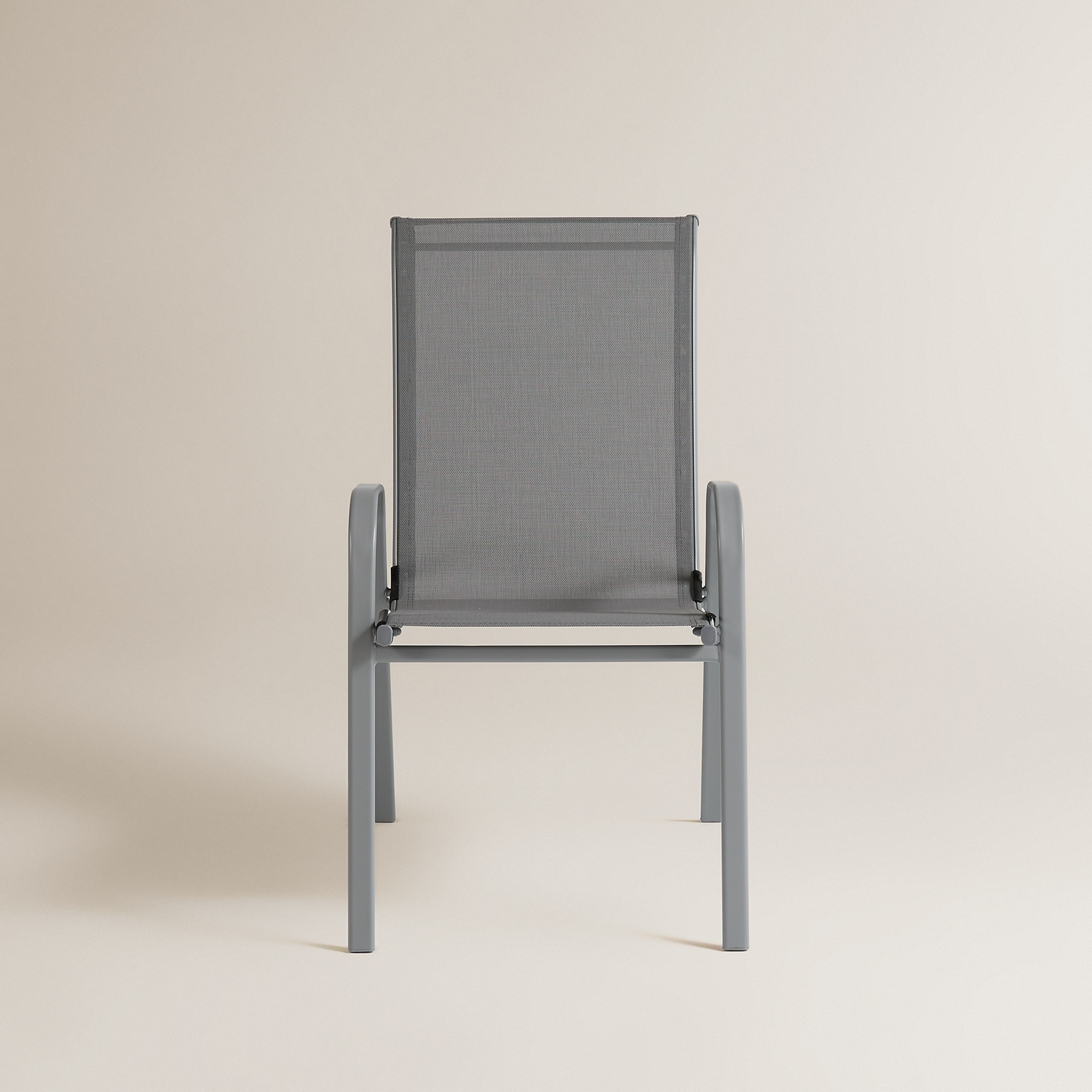 Conjunto de comedor de jardín Algarve Basics El Corte Inglés Gris claro-7