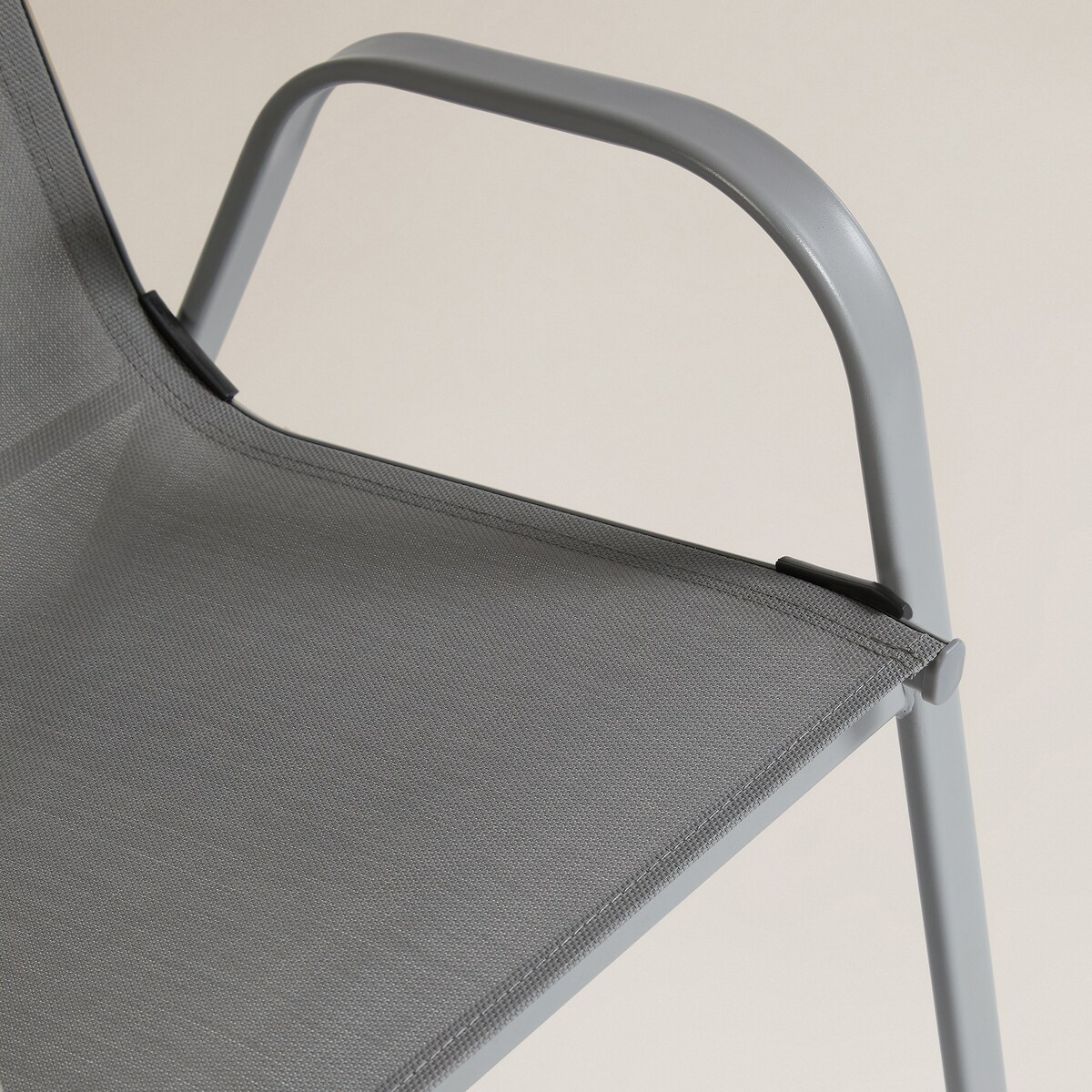 Conjunto de comedor de jardín Algarve Basics El Corte Inglés Gris claro-16