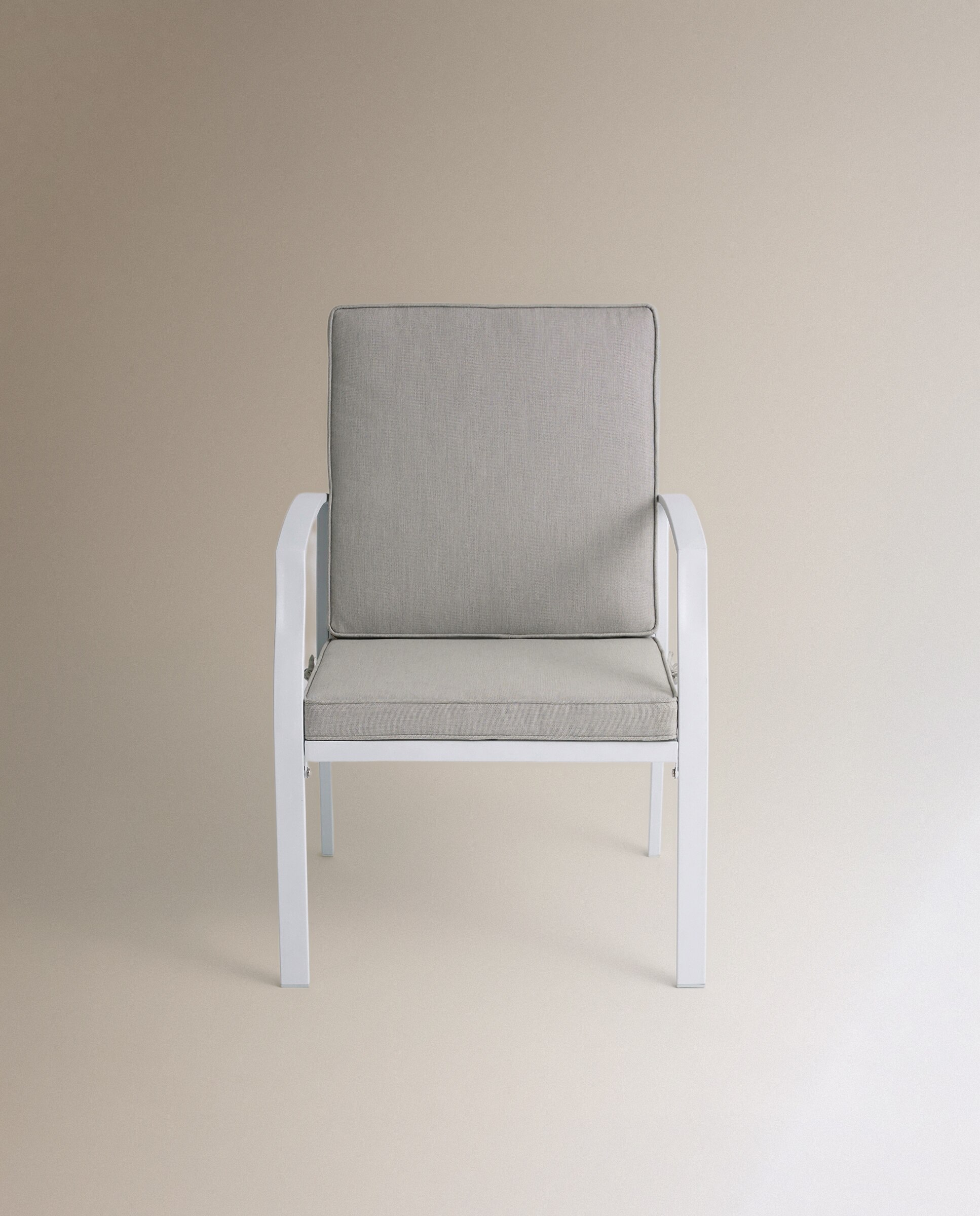 Conjunto de comedor de jardín Sicilia Blanco-7