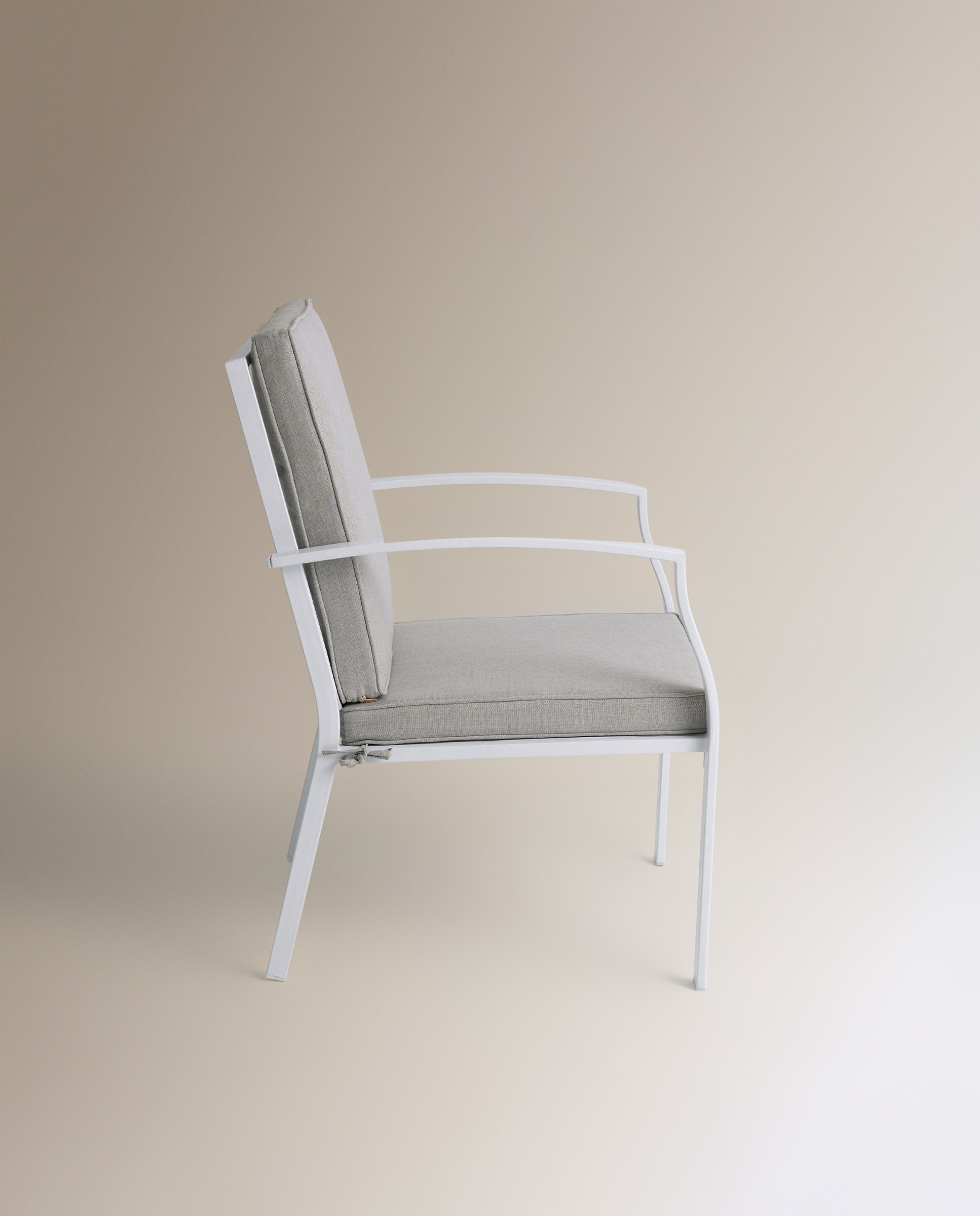 Conjunto de comedor de jardín Sicilia Blanco-8