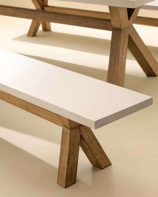 Imagem 0 de Banco de Jardim de Madeira de Acácia Keros El Corte Inglés