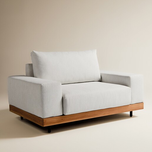 Sillón de jardín de madera de teca Sidney El Corte Inglés