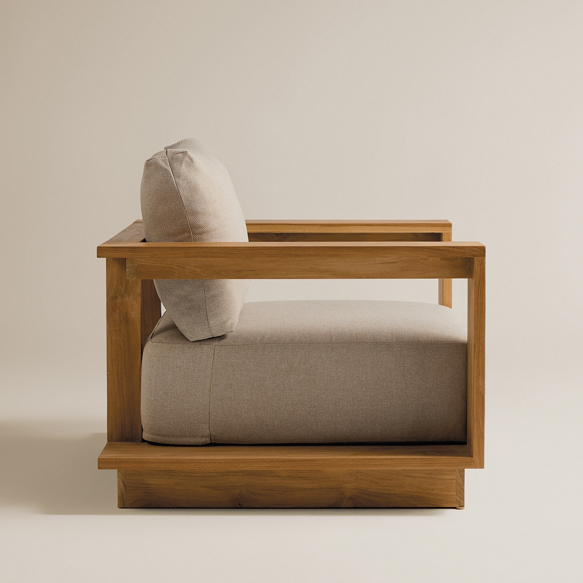 Cadeira de Mesa de Jardim de Teca Formentor Natural-3