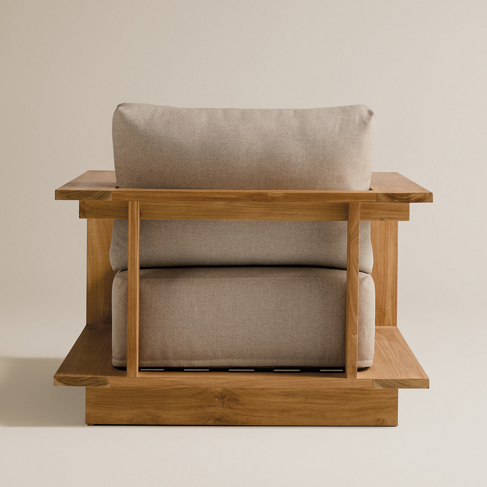 Cadeira de Mesa de Jardim de Teca Formentor Natural-4