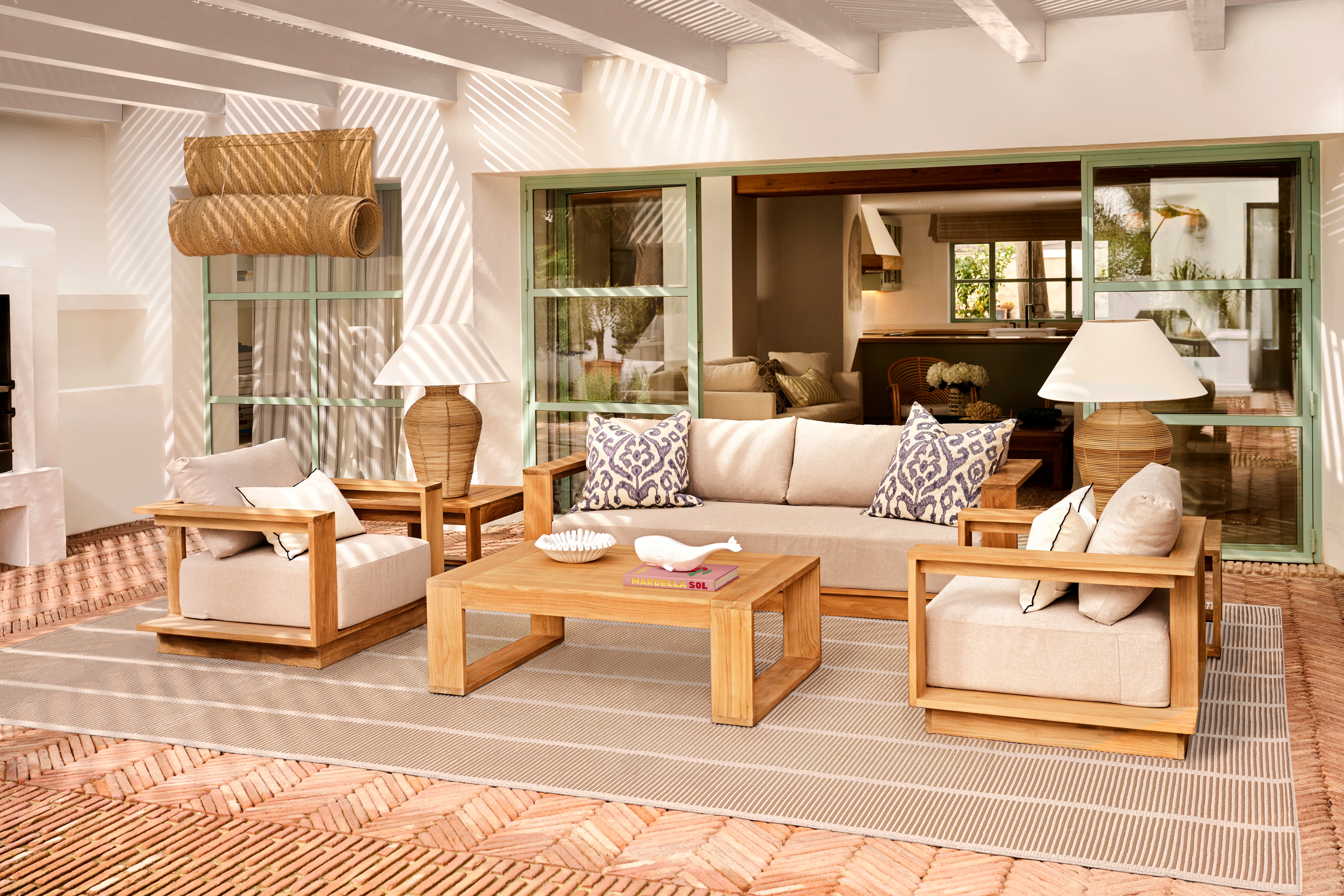 Cadeira de Mesa de Jardim de Teca Formentor Natural-7