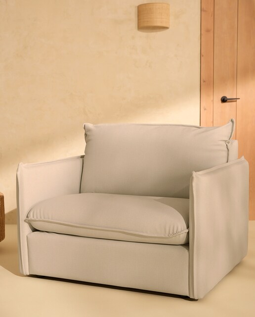 Sillón de jardín con tejido impermeable Oasis 