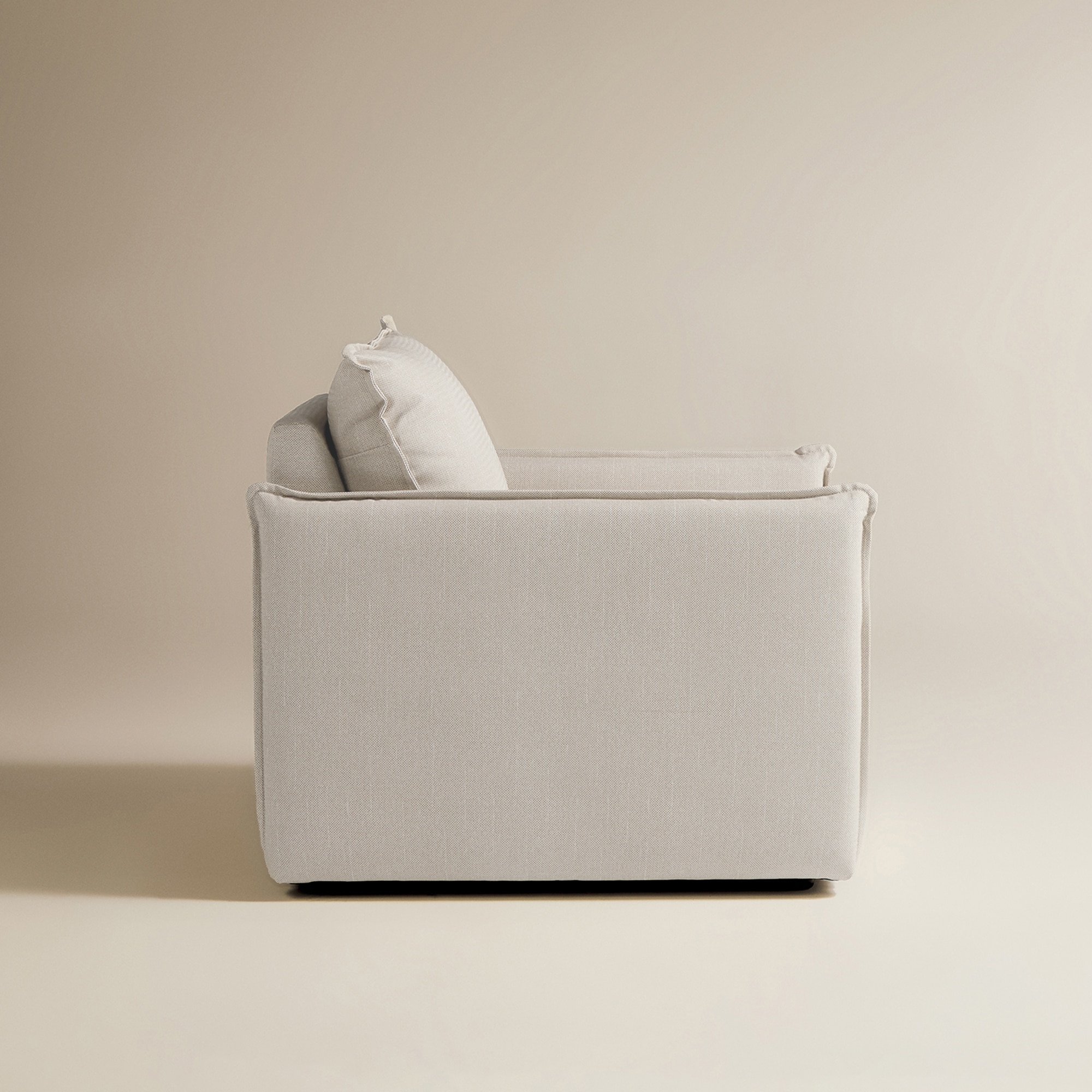 Sillón de jardín con tejido impermeable Oasis - Crema 78 cm Crema-3