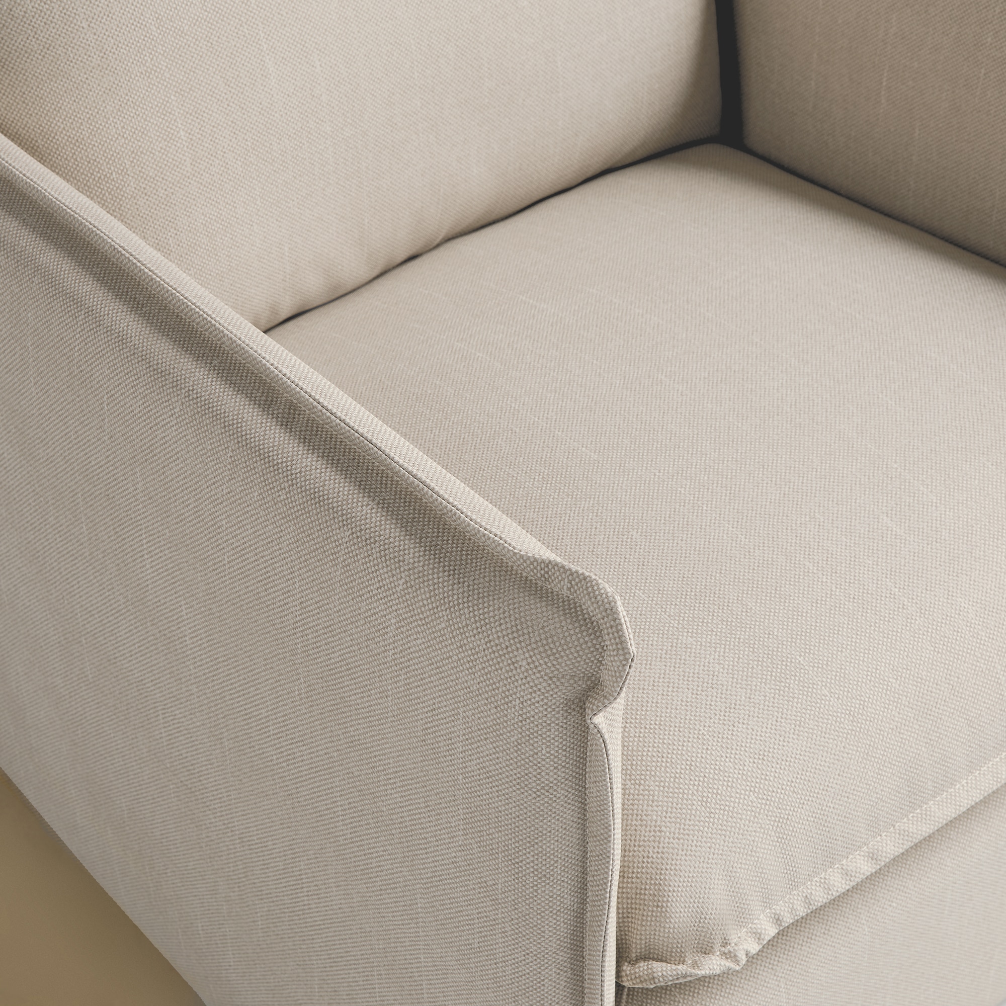 Sillón de jardín con tejido impermeable Oasis - Crema 78 cm Crema-5