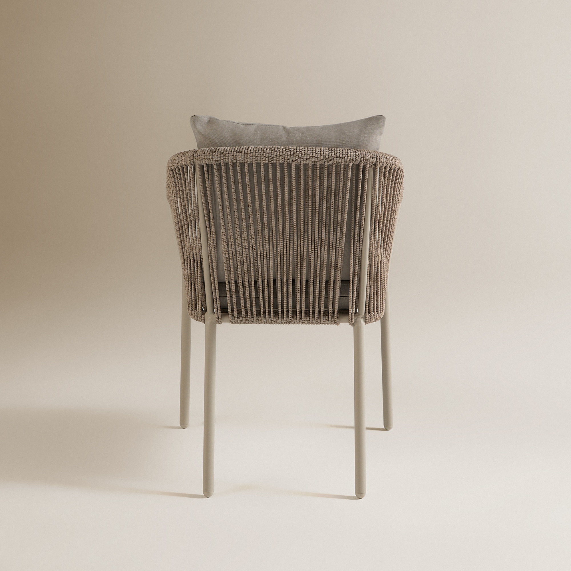 Sillón de jardín apilable Sonora El Corte Inglés - Crema Crema-5
