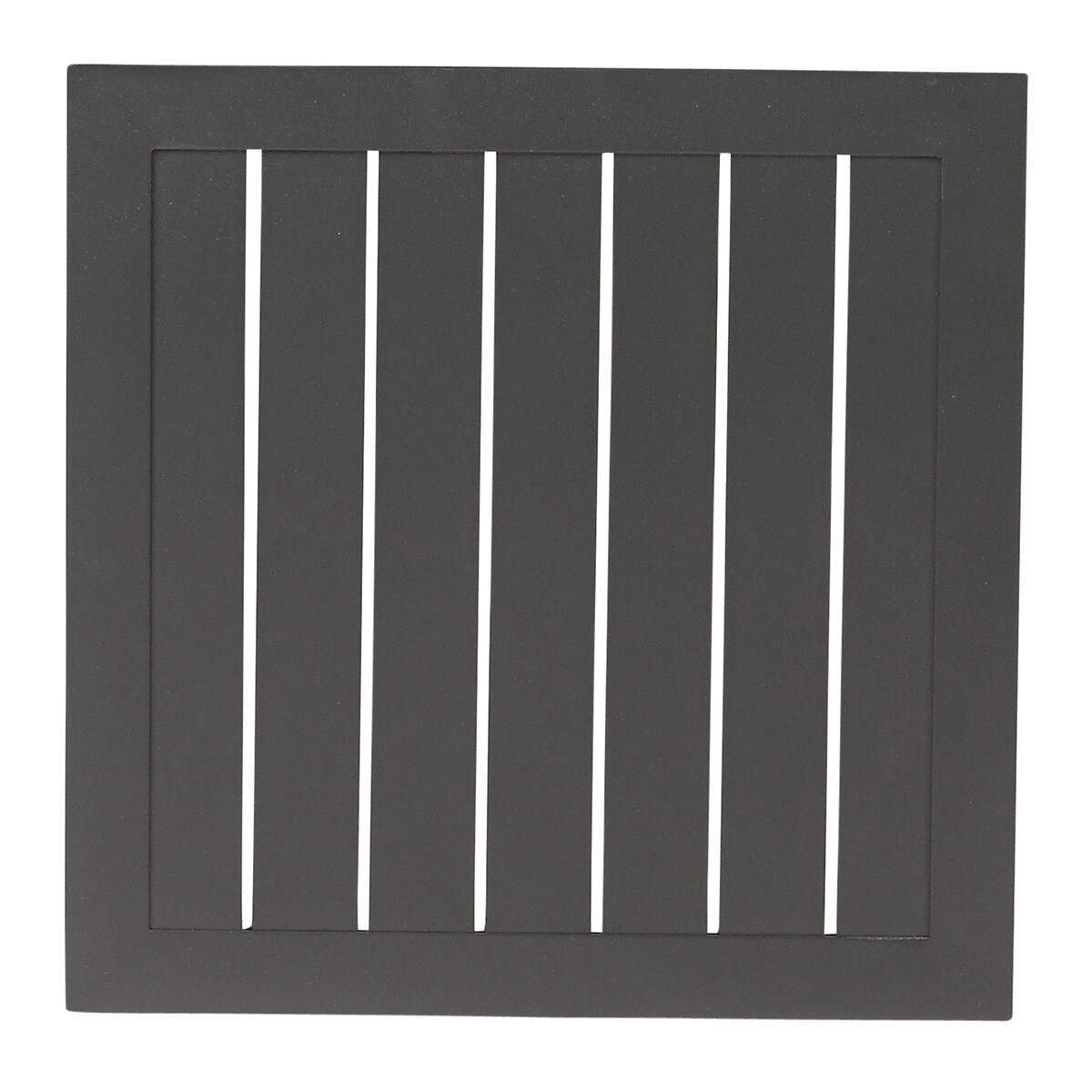 Mesa auxiliar de jardín Oporto - Antracita 45 x 35 cm Antracita-3