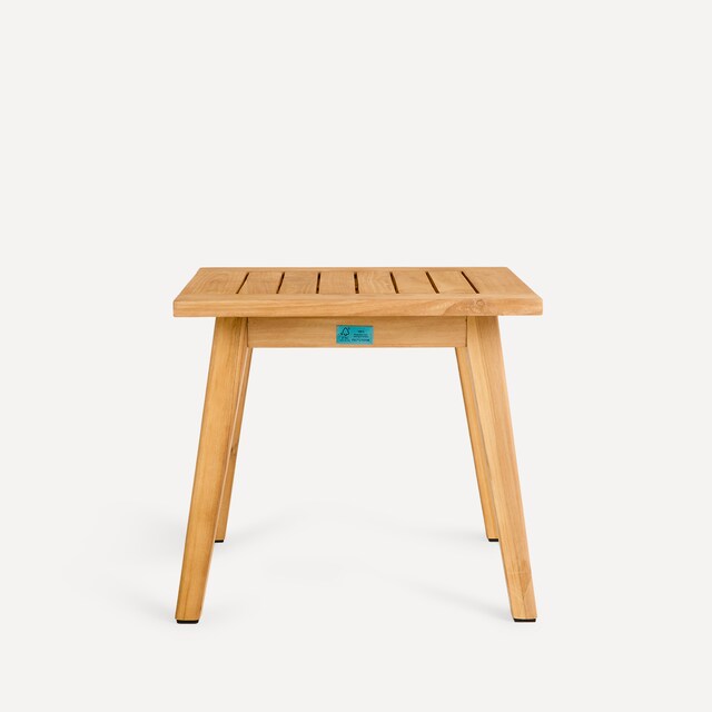 Imagen 0 de Mesa auxiliar de jardín de madera de teca Kansas