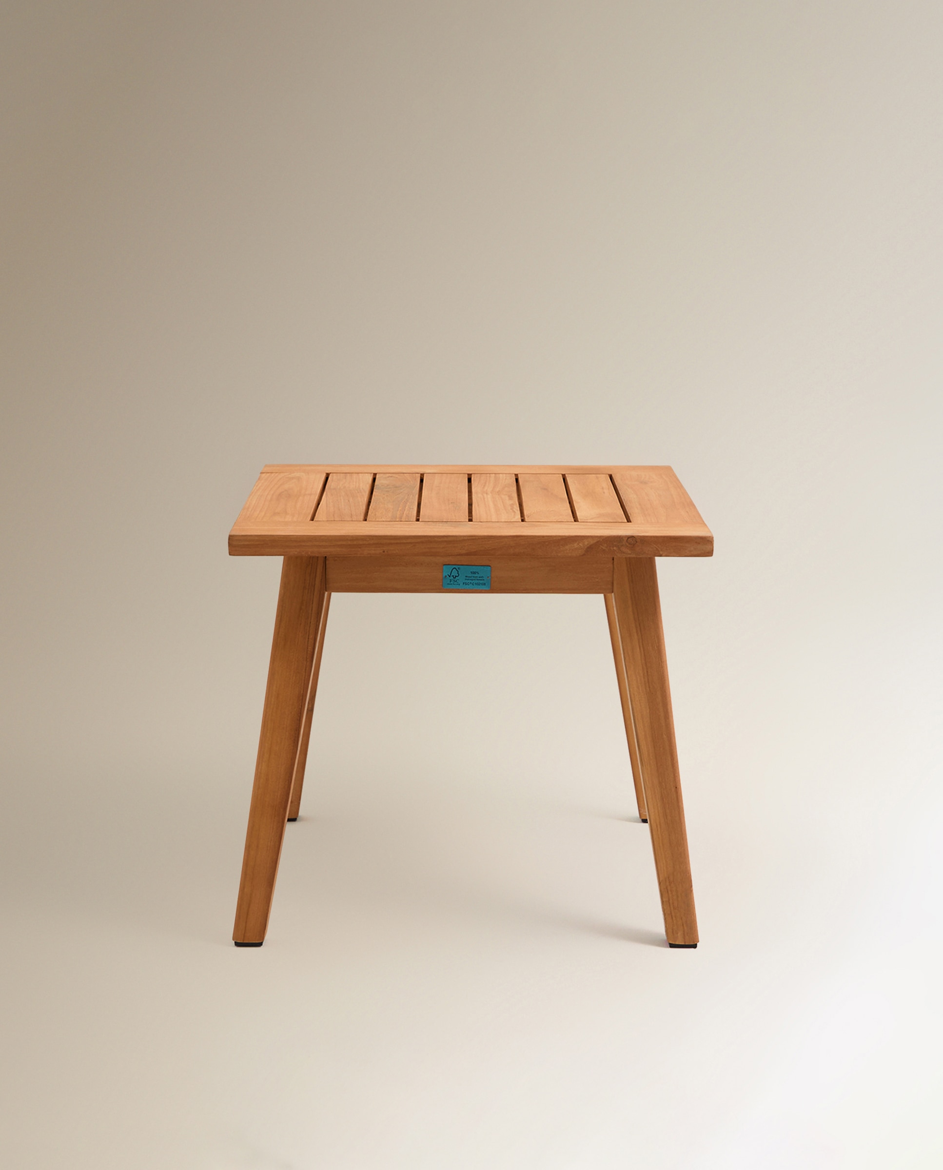 Mesa Auxiliar de Jardim de Teca Kansas Natural-3