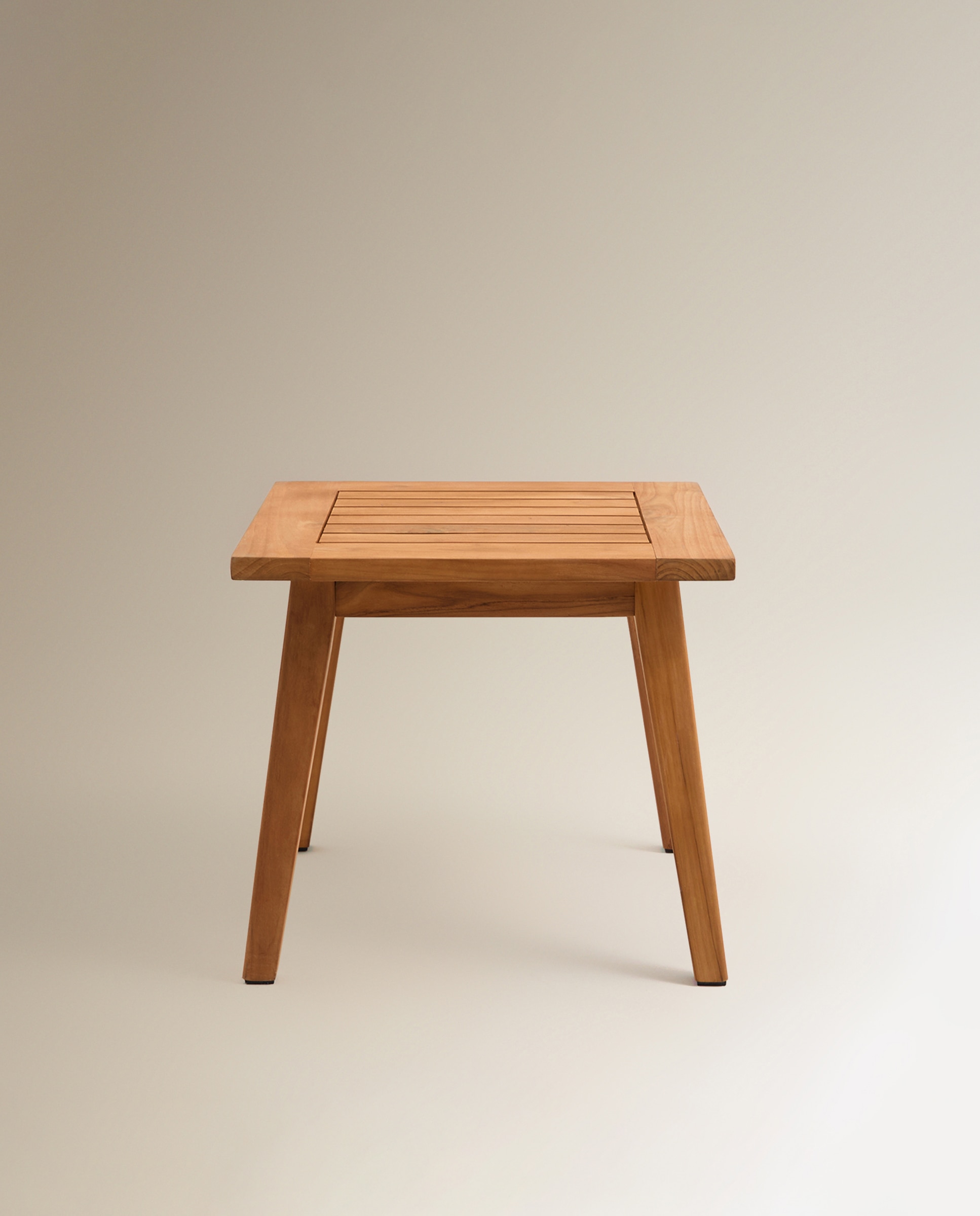 Mesa Auxiliar de Jardim de Teca Kansas Natural-4