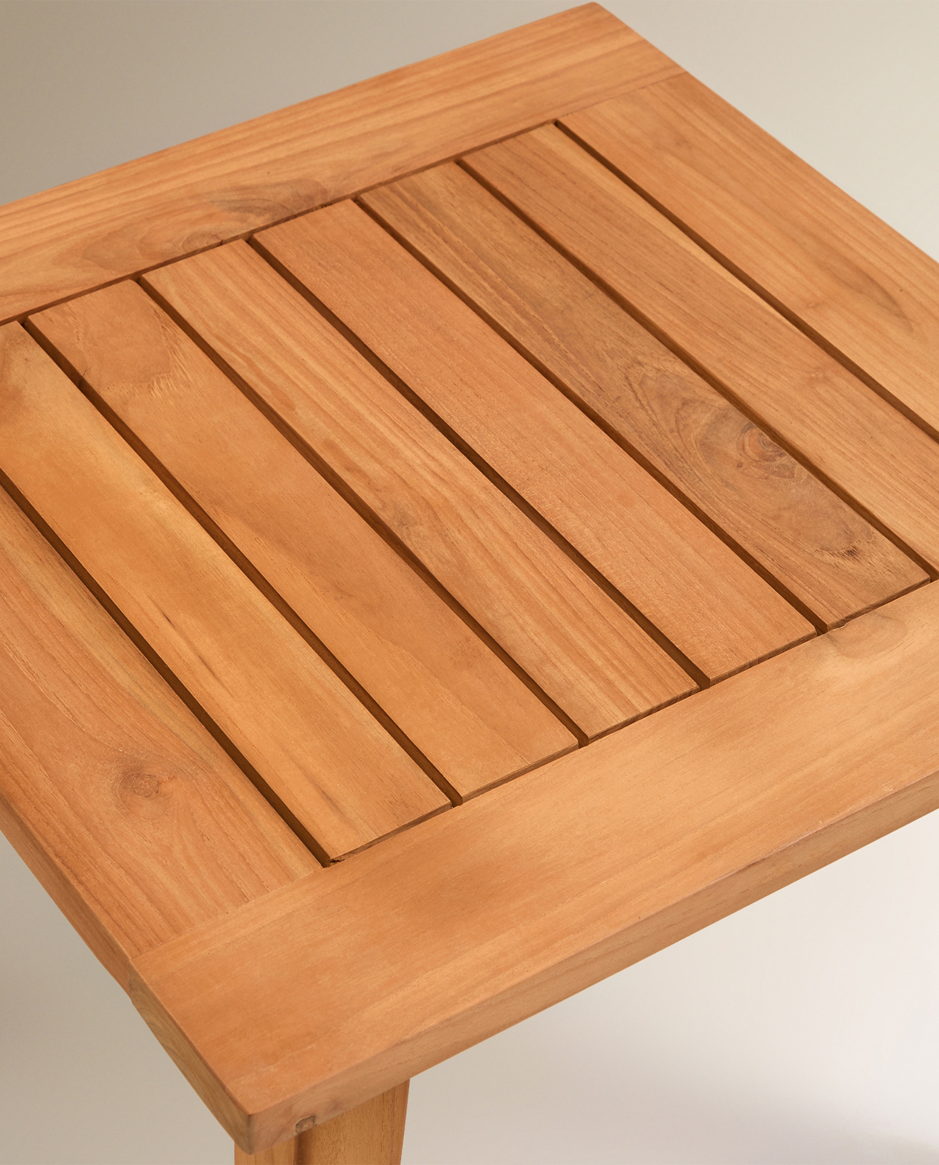 Mesa Auxiliar de Jardim de Teca Kansas Natural-6