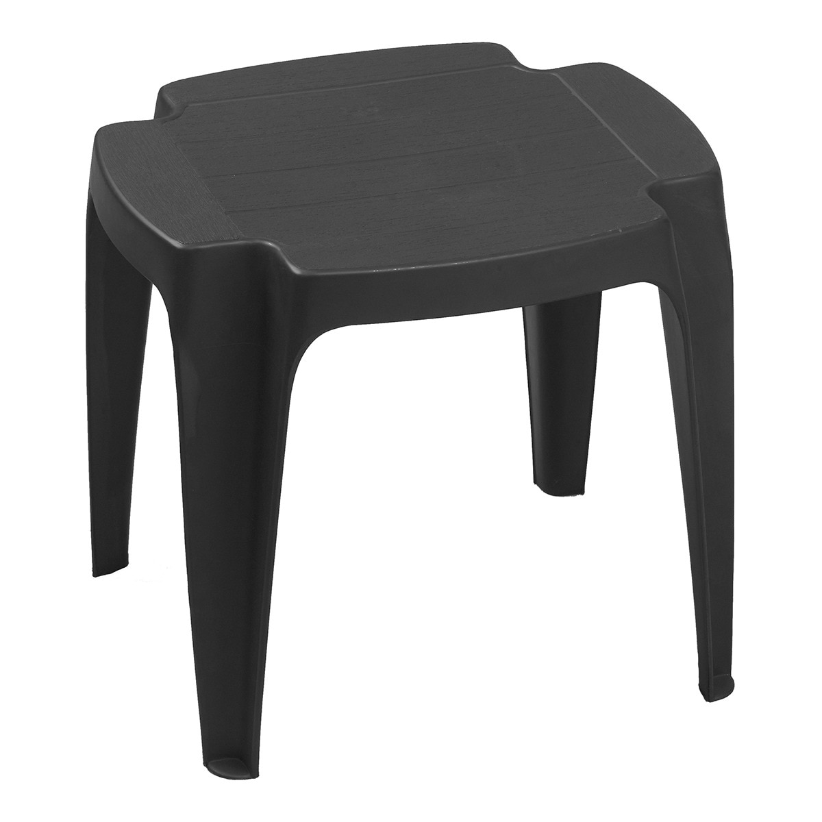 Mesa auxiliar de resina Siusi Progarden Antracita-1