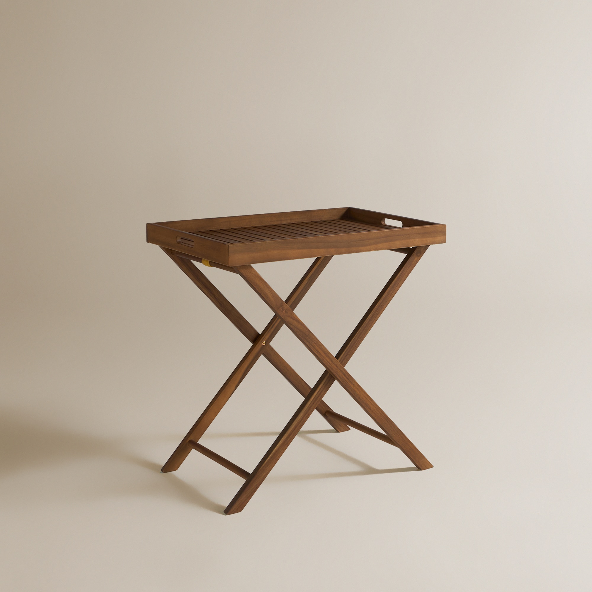 Tabuleiro com Pés de Jardim de Acácia Baiona Natural-2