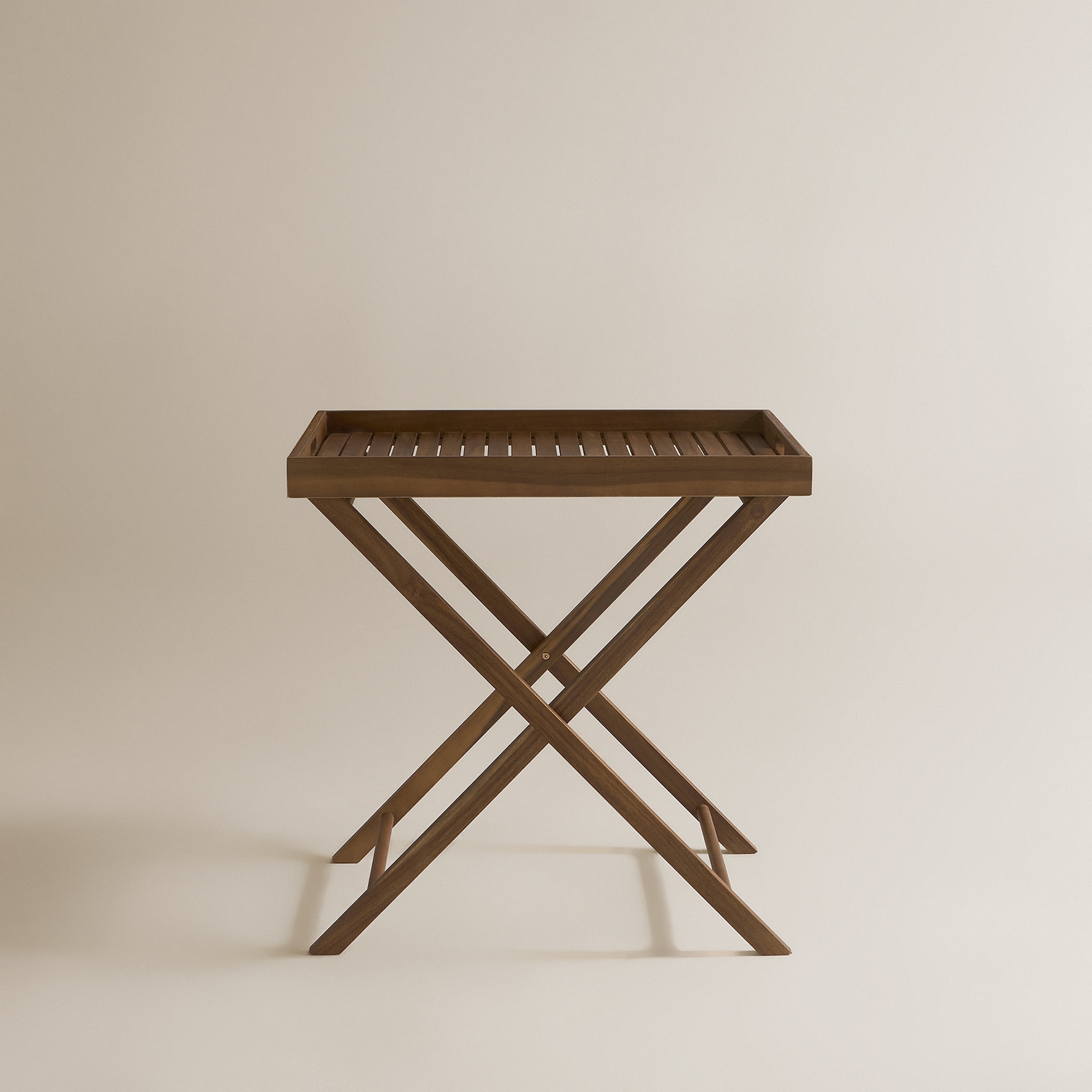 Tabuleiro com Pés de Jardim de Acácia Baiona Natural-3