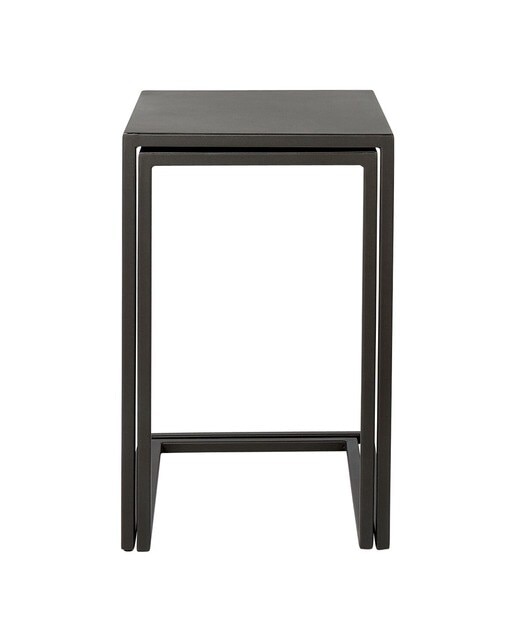 Mesa Auxiliar de Encaixe de Jardim Twin Antracite-2