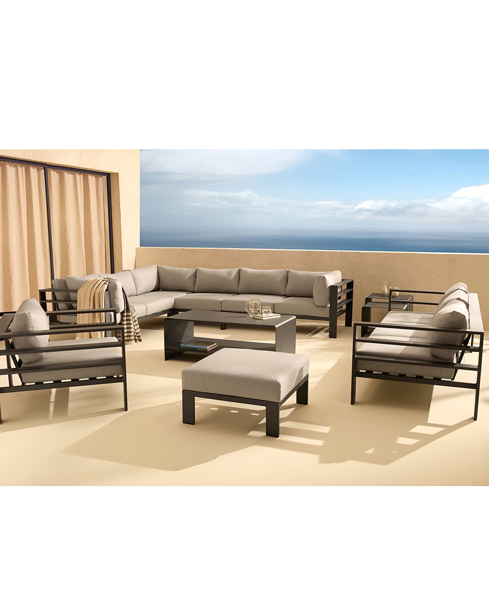 Sofá de jardim de 3 lugares Chicago El Corte Inglés Antracite-8