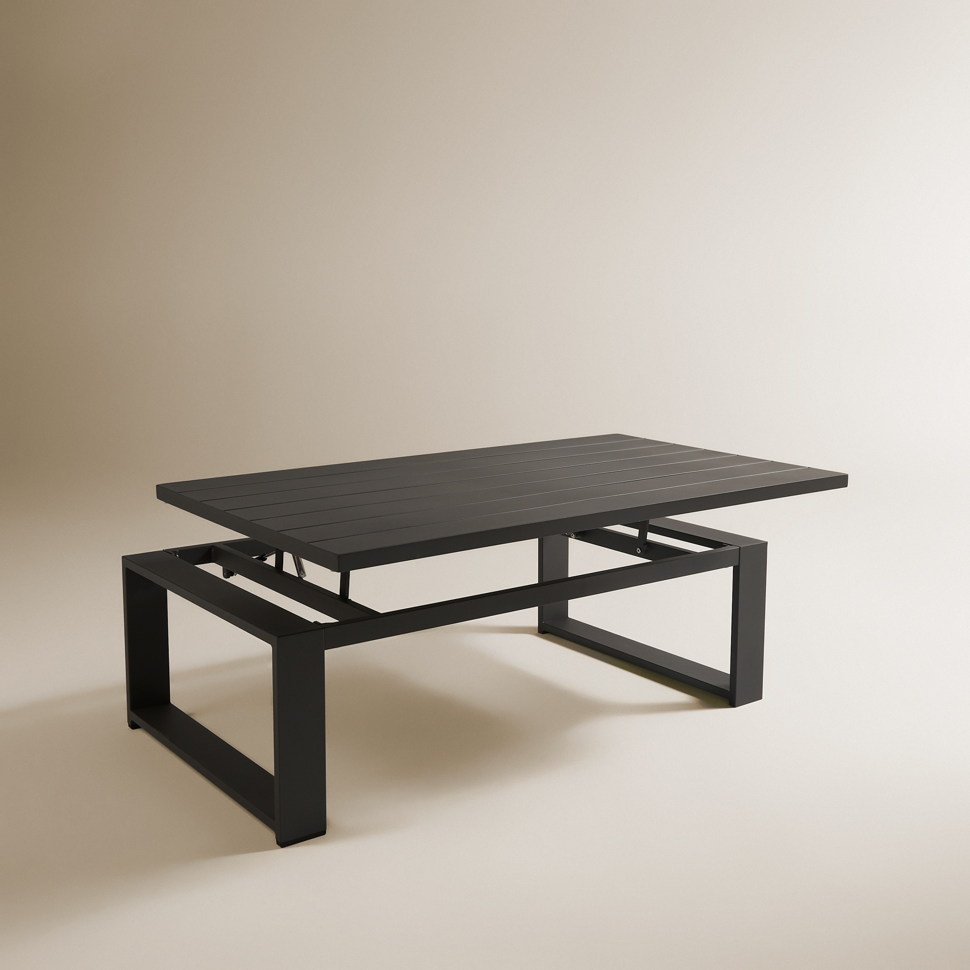 Mesa de Centro Elevável de Jardim de Alumínio Chicago Antracite-4