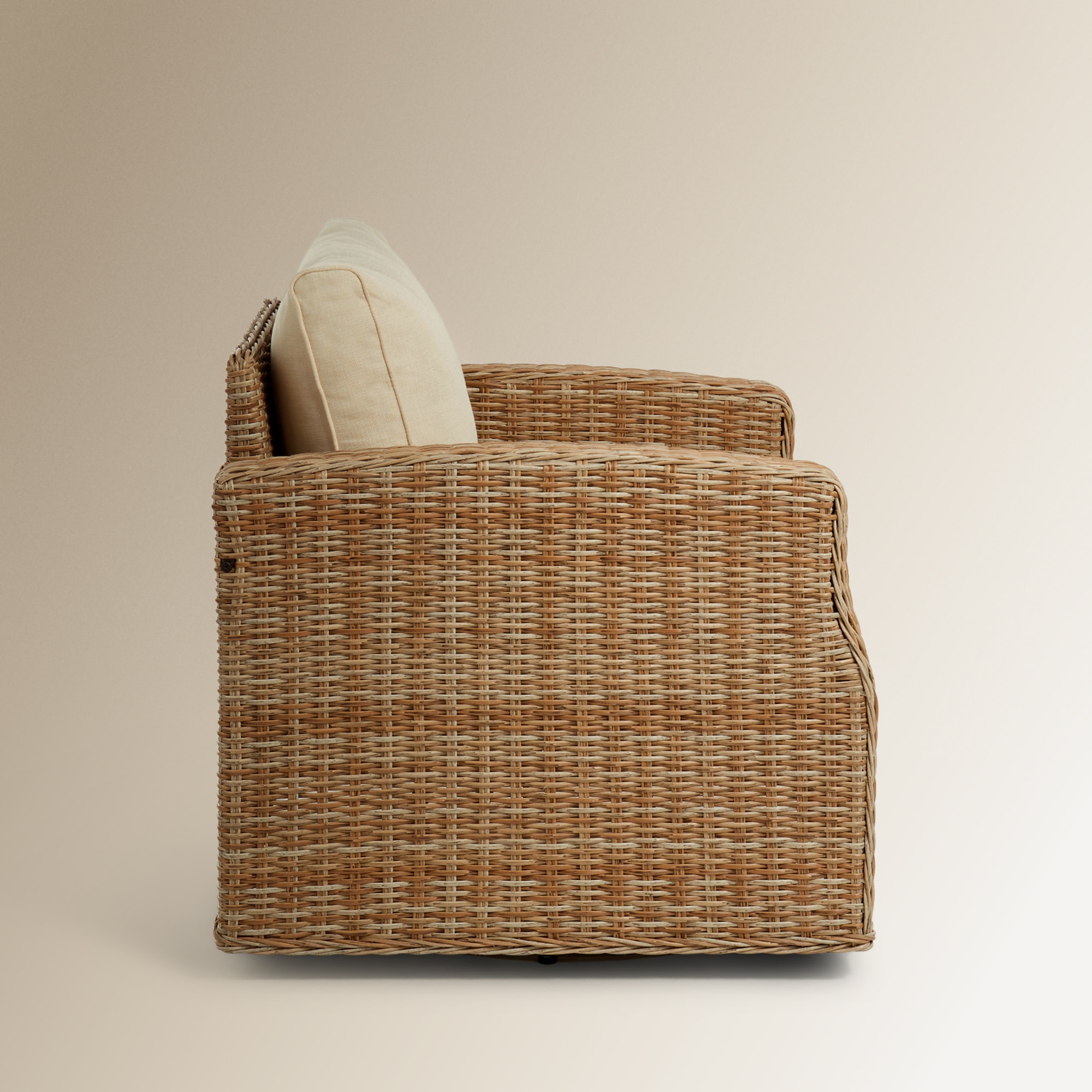 Poltrona Giratória Le Mans Natural-3