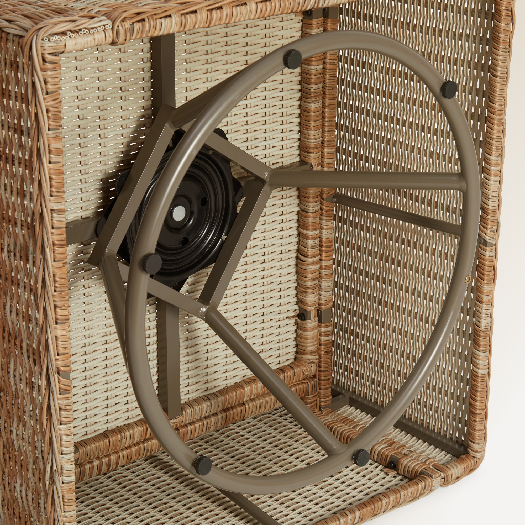 Poltrona Giratória Le Mans Natural-6