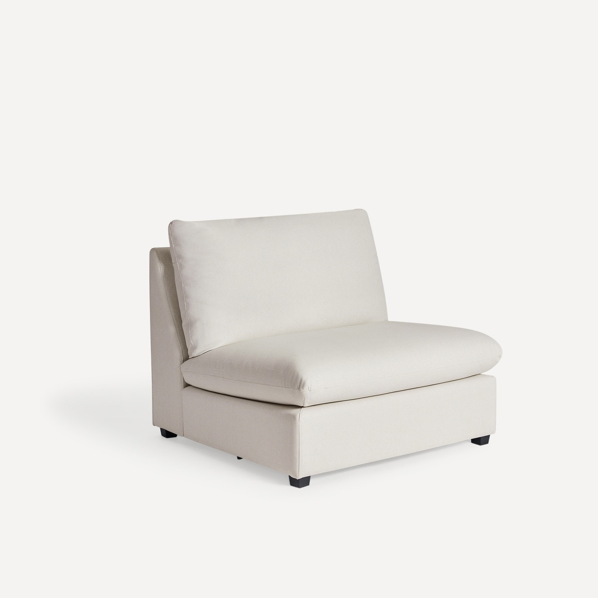 Módulo de 1,5 plazas con tejido impermeable para sofá de jardín Oasis - Beige Beige-1