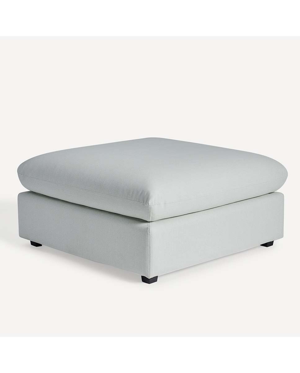 Taburete de jardín con tejido impermeable Oasis - Gris Gris-2