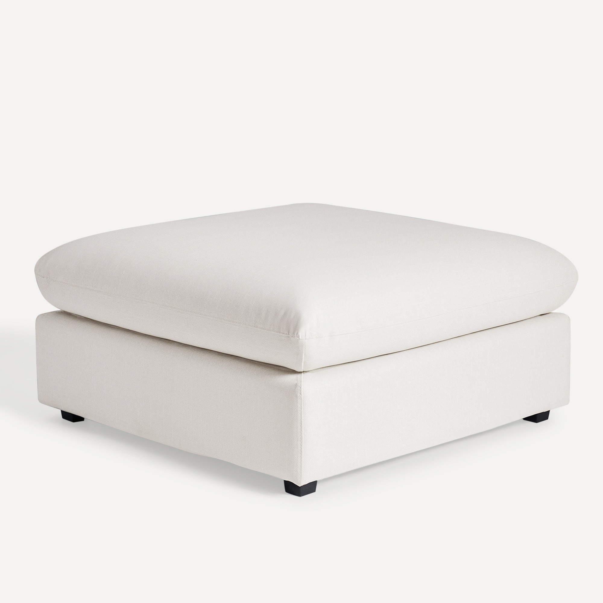 Taburete de jardín con tejido impermeable Oasis - Crema Crema-2