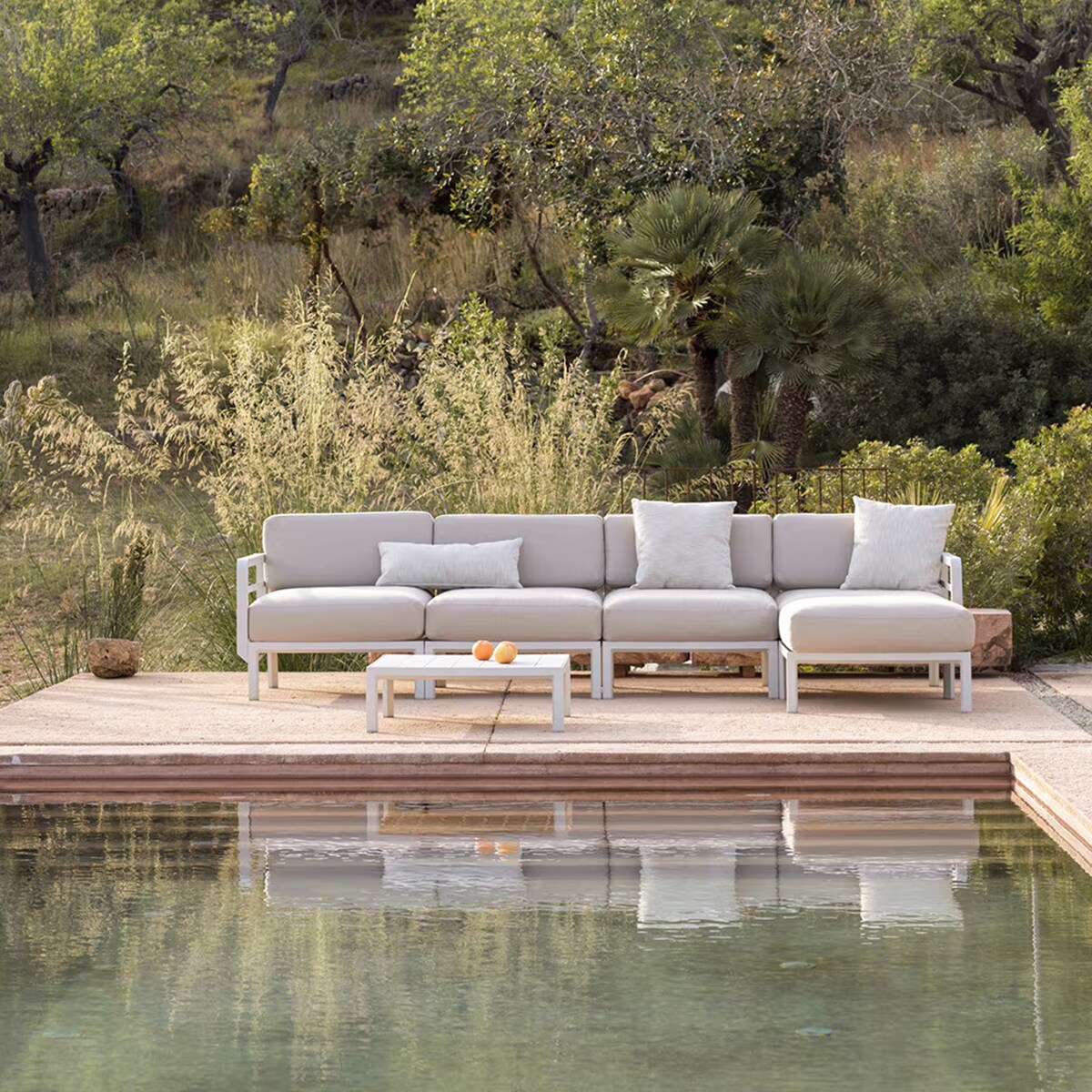 Módulo Central para Sofá de Jardim Maximo Osso-8