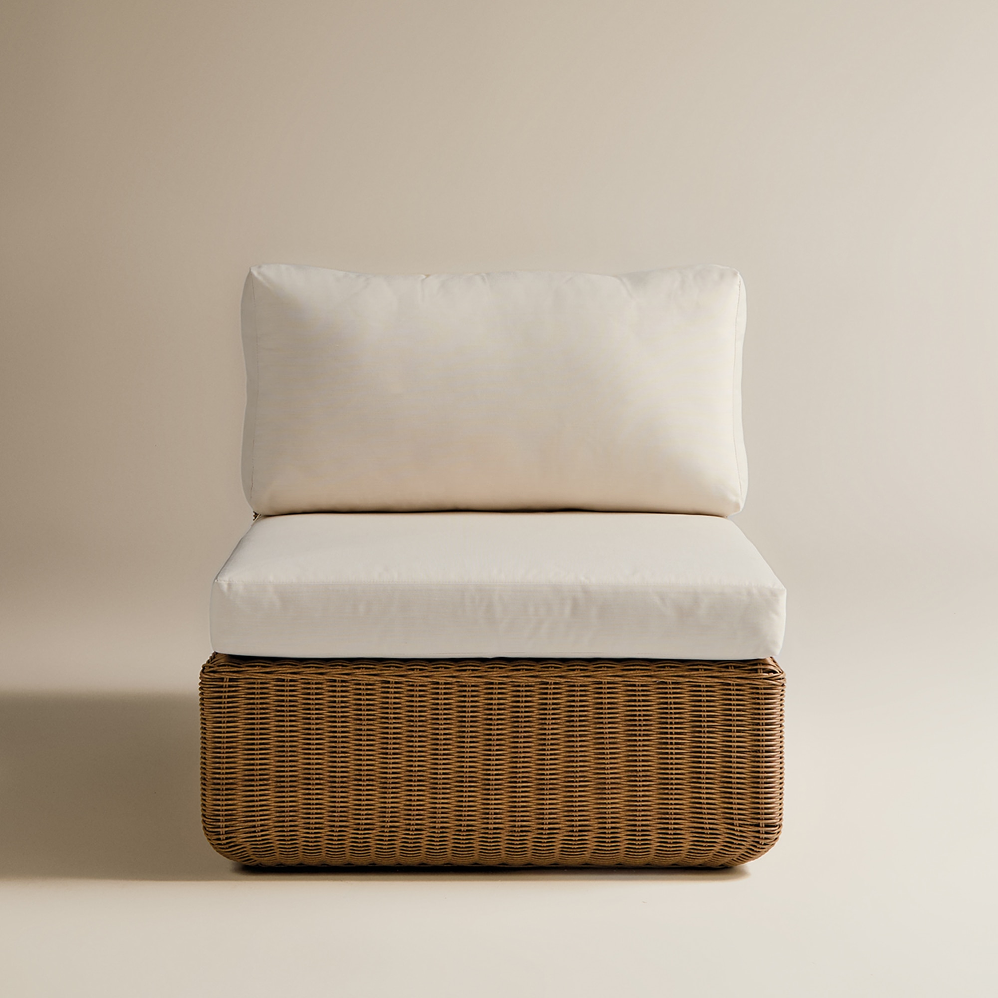 Módulo central para sofá de jardim Ibiza El Corte Inglés Natural-2