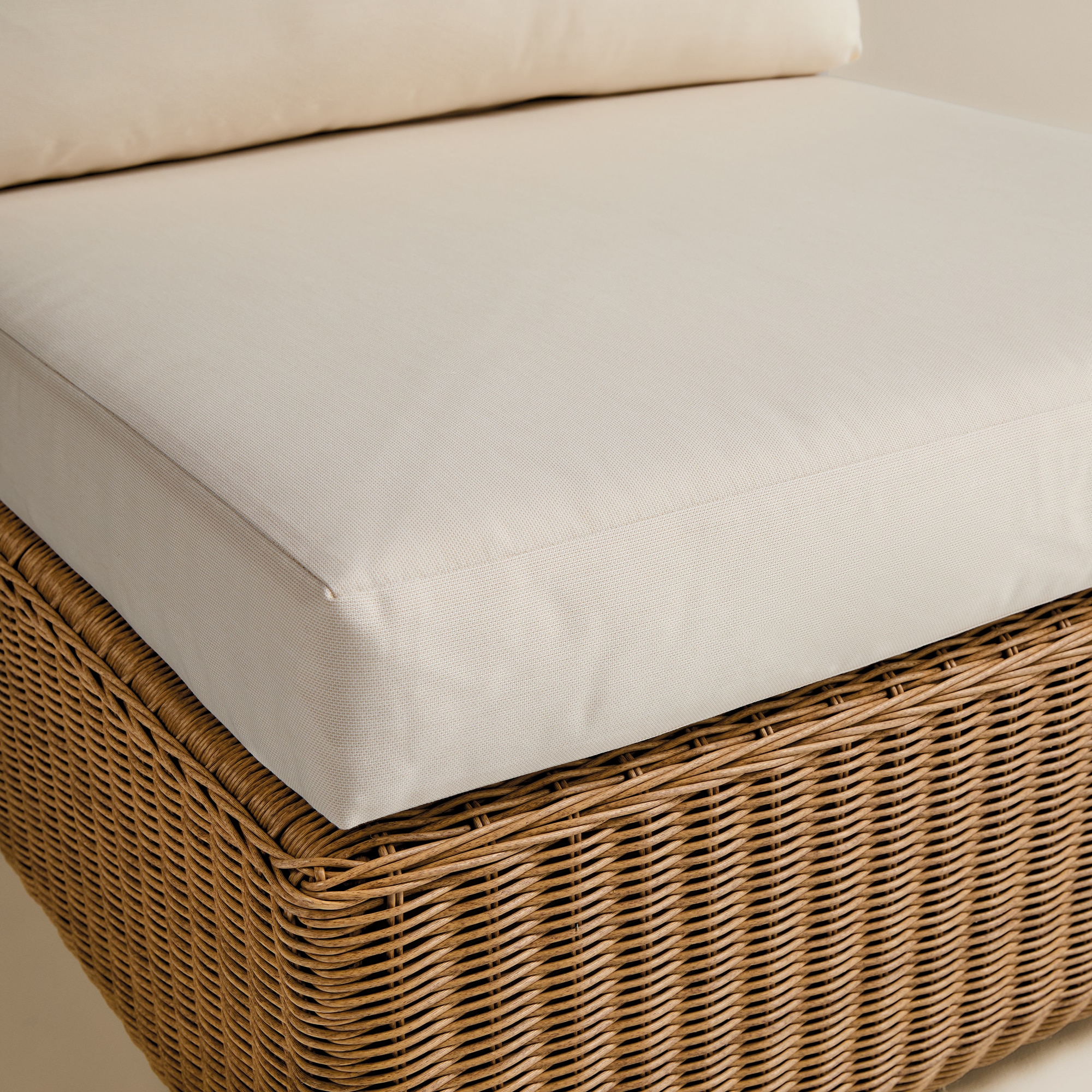 Módulo central para sofá de jardim Ibiza El Corte Inglés Natural-5