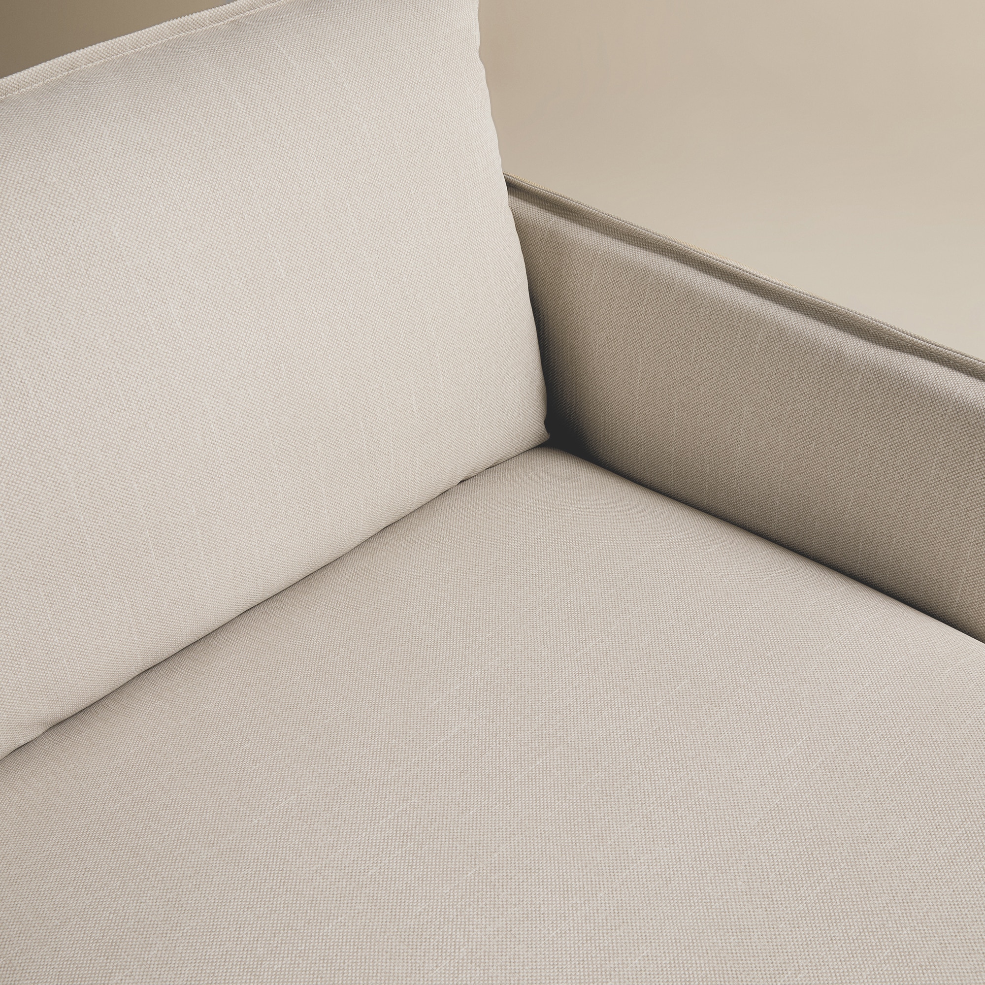 Módulo de Chaise Longe Direita com Tecido Impermeável para Sofá de Jardim Miami Creme-6
