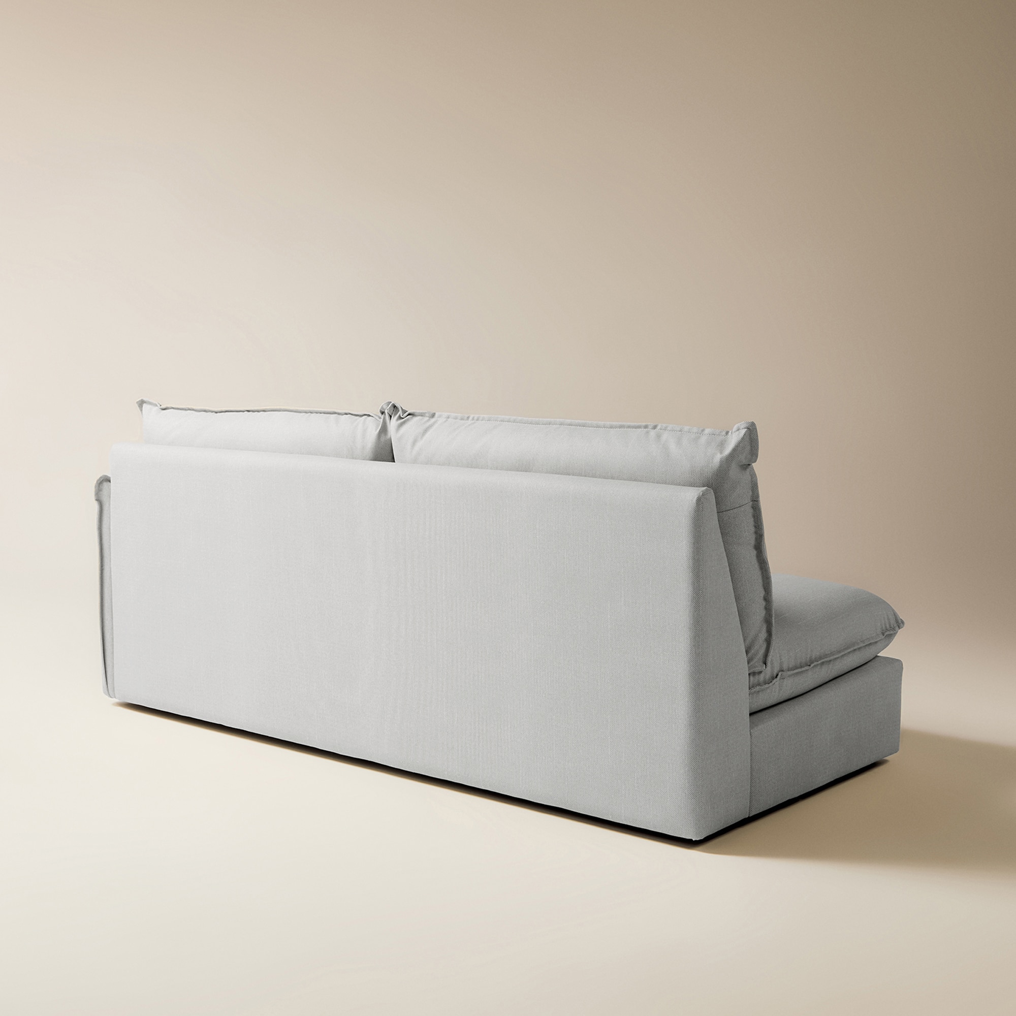 Módulo lateral derecho de 3 plazas con tejido impermeable para sofá de jardín Oasis El Corte Inglés - Gris Gris-5