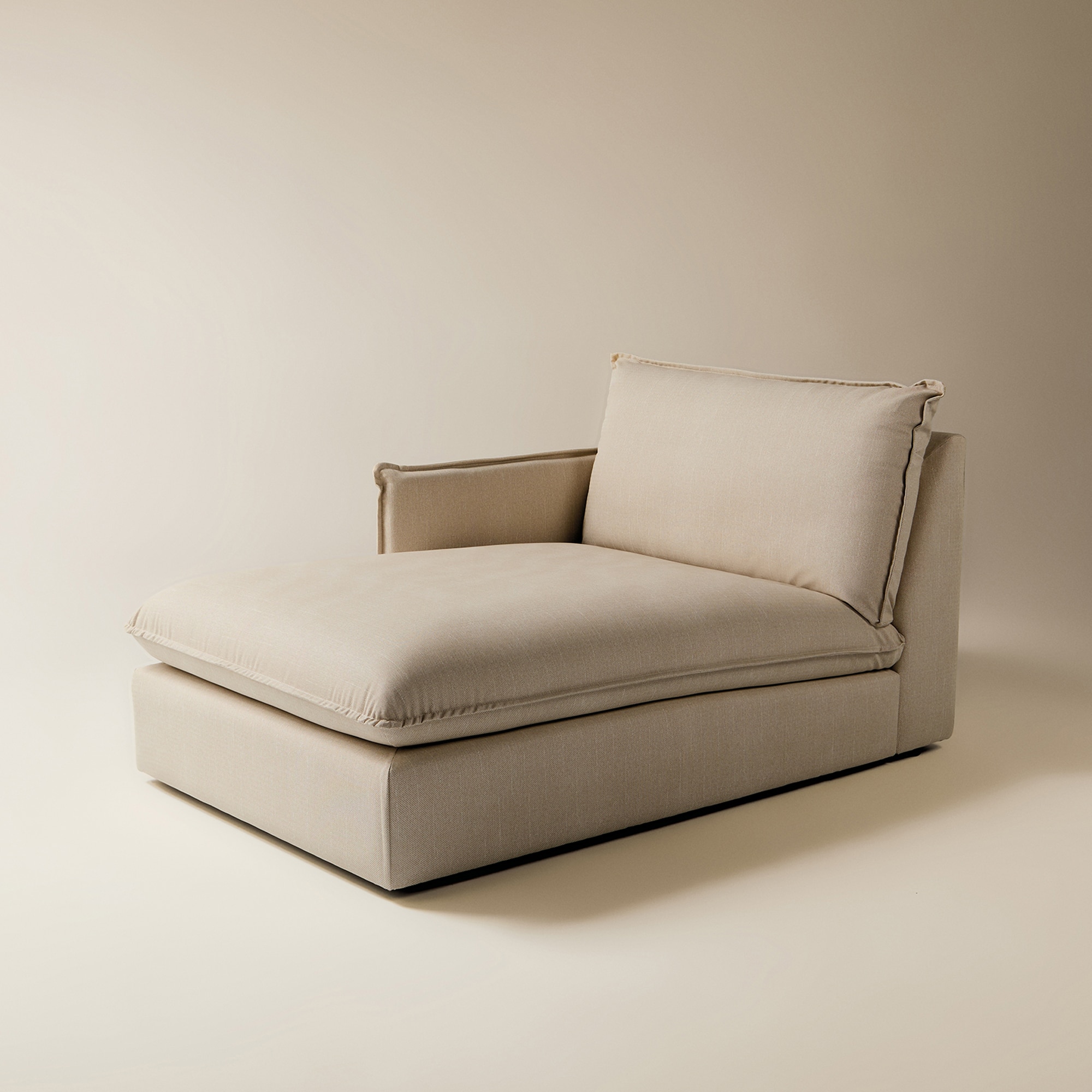 Imagem 0 de Módulo de Chaise Longue Esquerda com Tecido Impermeável para Sofá de Jardim Miami