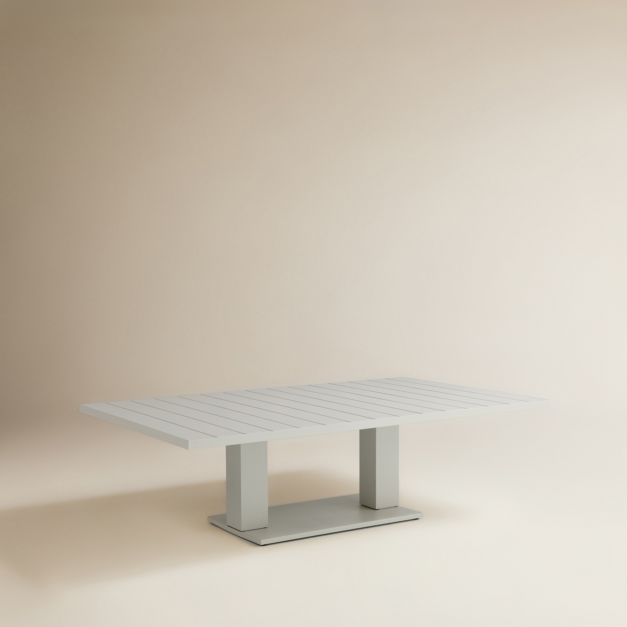 Mesa de Centro Elevável de Jardim Máximo Creme-2