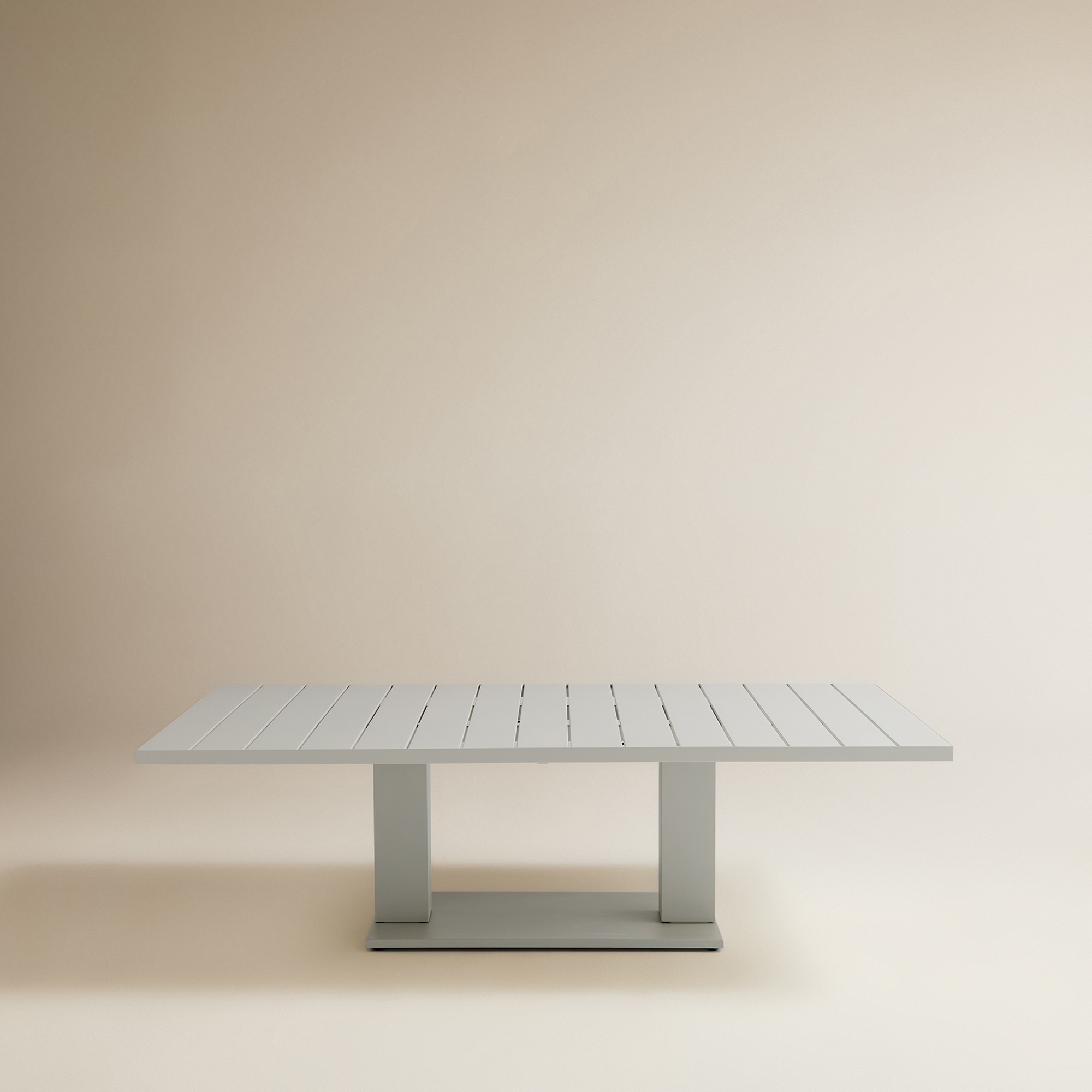 Mesa de Centro Elevável de Jardim Máximo Creme-3