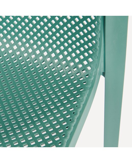 Silla de jardín apilable Bit Nardi - Verde Agua Verde Agua-5