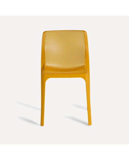 Silla de jardín apilable Bit Nardi - Mostaza Mostaza-2