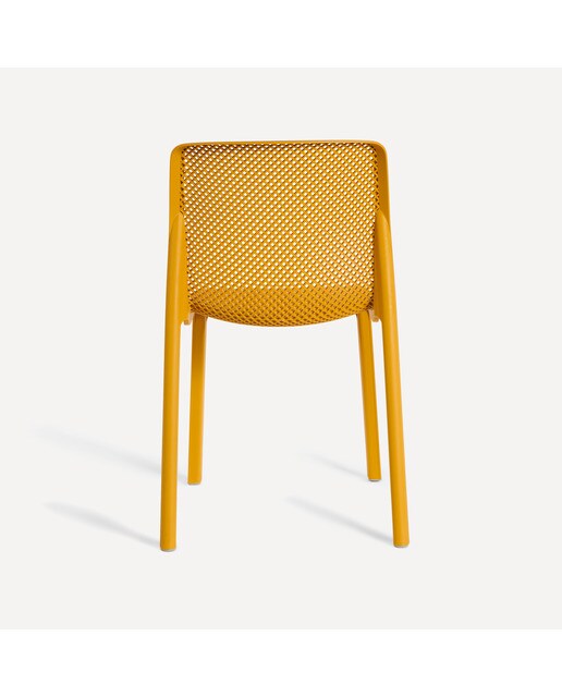 Silla de jardín apilable Bit Nardi - Mostaza Mostaza-4