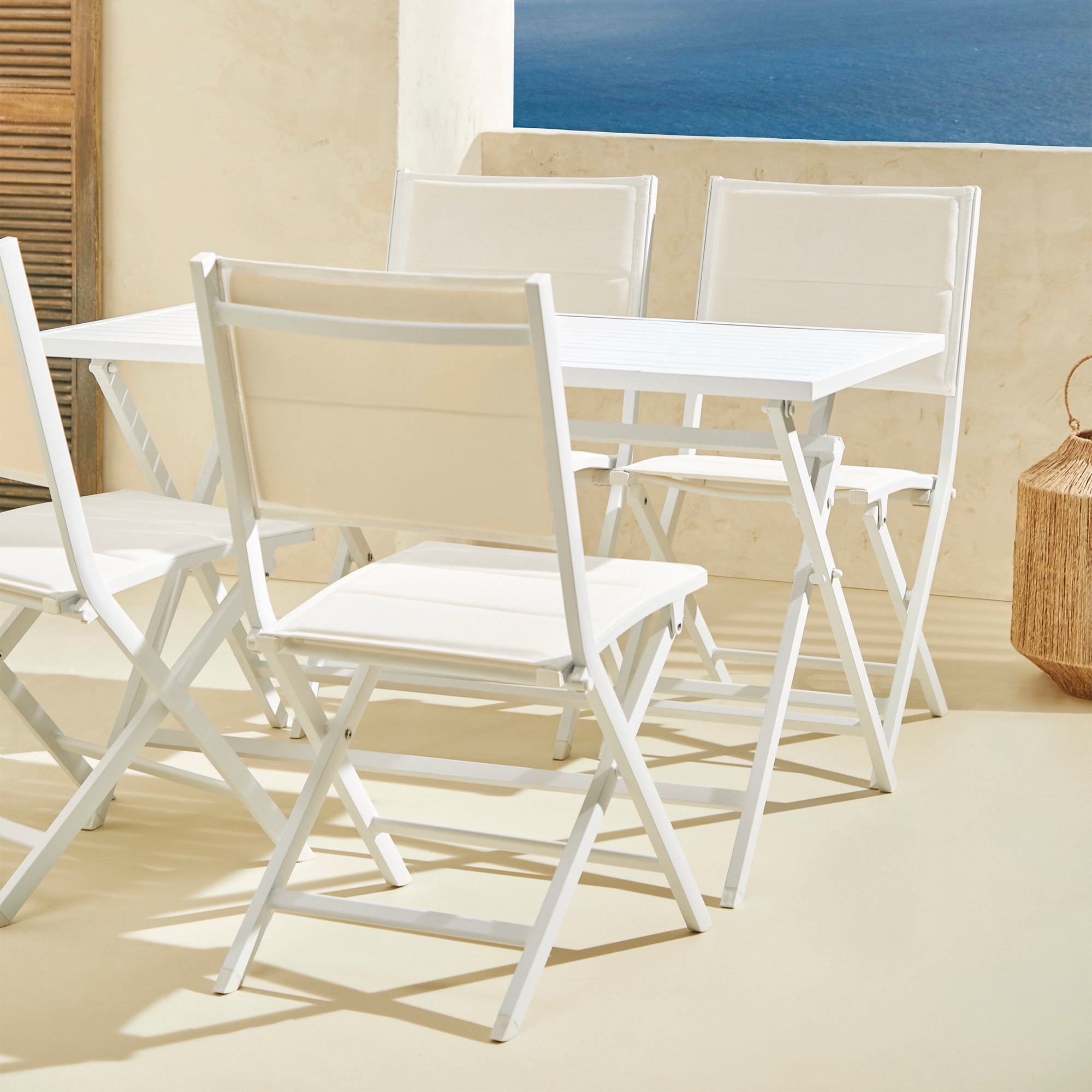 Coleção de varandas com mesa retangular Taga 1