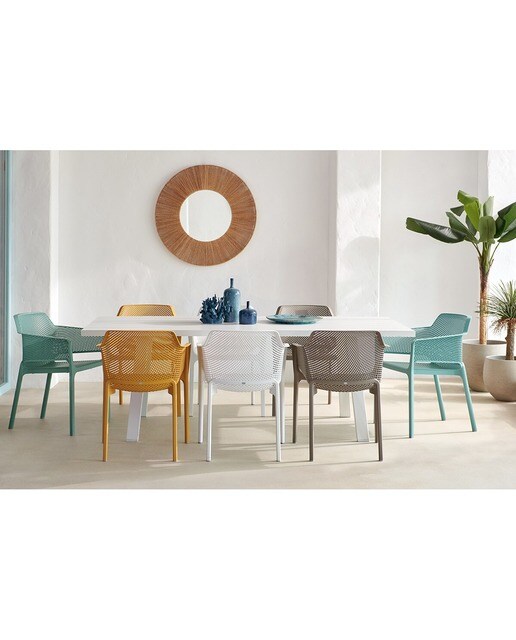 Sillón de jardín apilable Net Nardi - Esmeralda Esmeralda-5