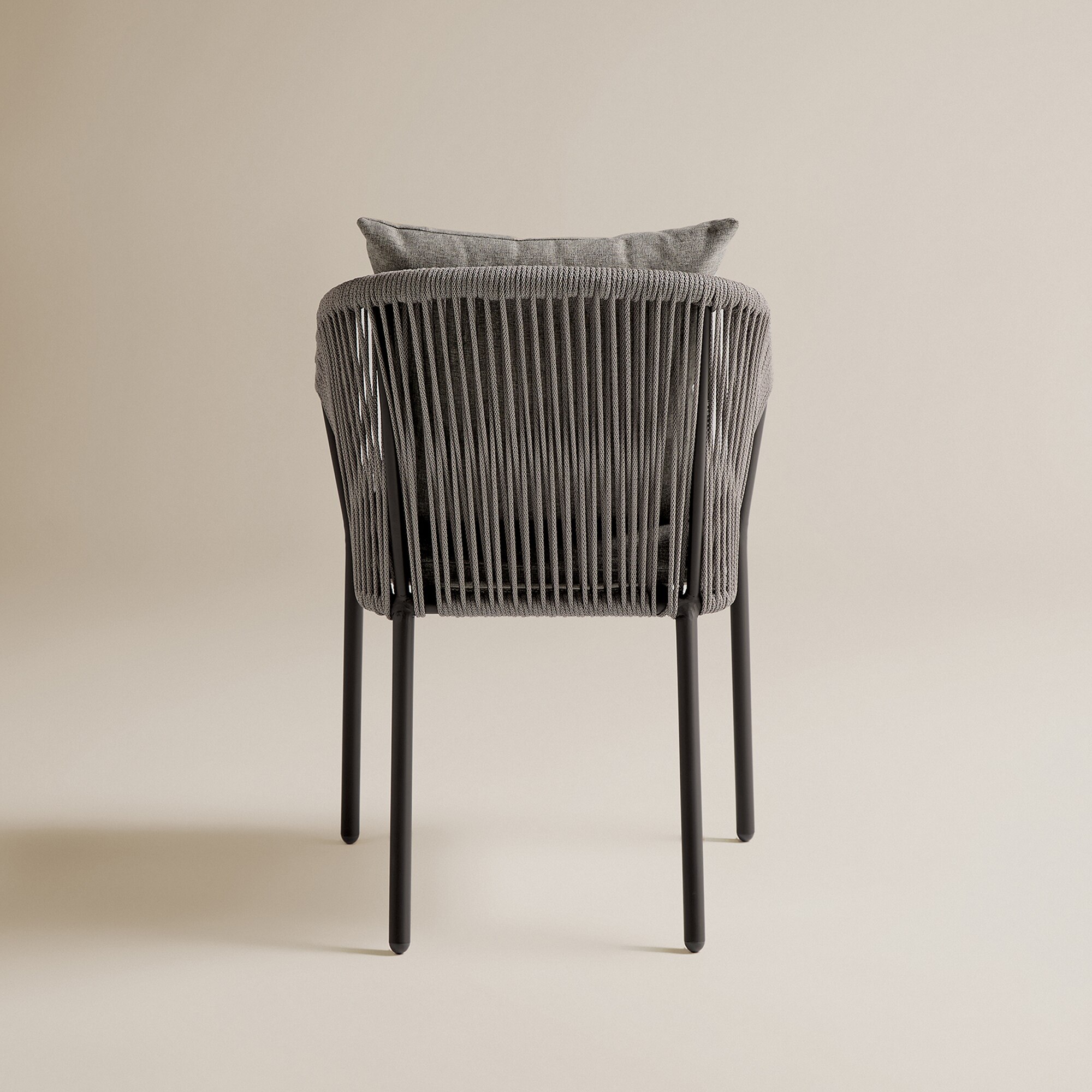 Sillón de jardín apilable Sonora El Corte Inglés - Gris Gris-4