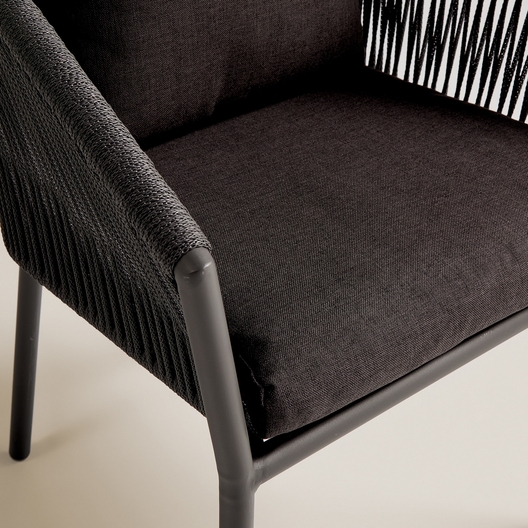 Poltrona de jardim empilhável Sonora El Corte Inglés Antracite-5