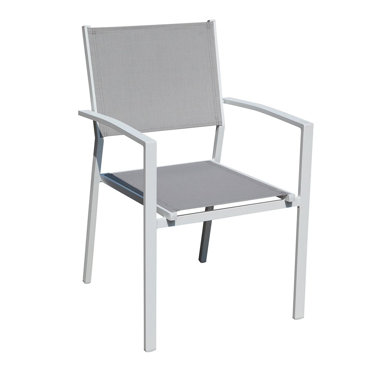 Imagen 0 de Sillón de comedor de aluminio apilable New Florida Basics El Corte Inglés