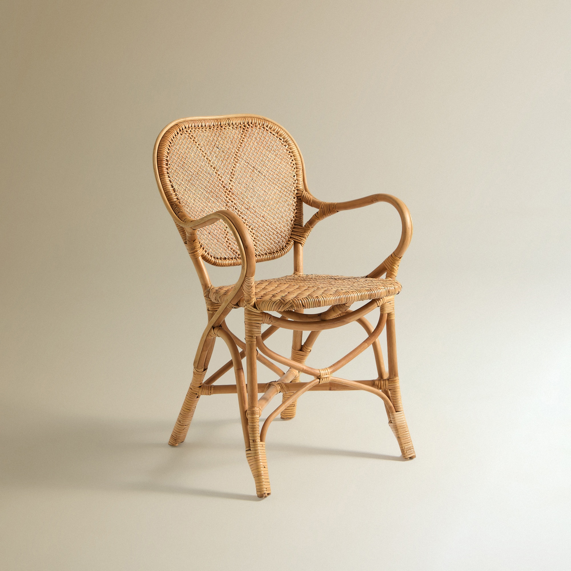 Cadeira de Rattan Ogán El Corte Inglés Natural-2