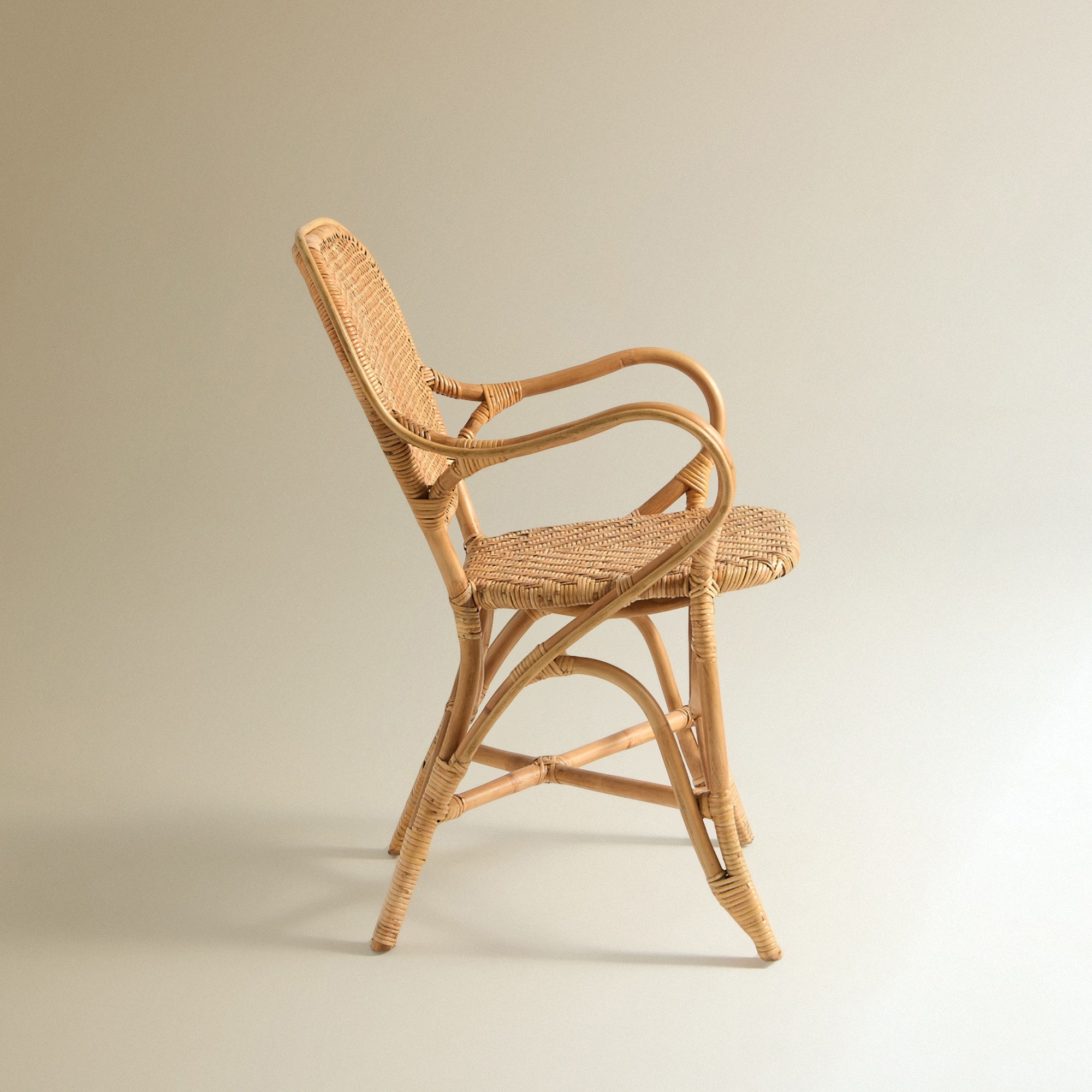 Cadeira de Rattan Ogán El Corte Inglés Natural-4