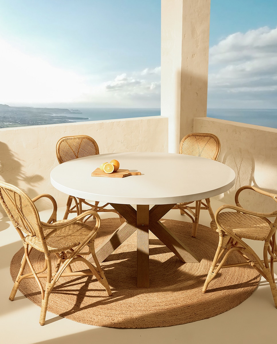 Cadeira de Rattan Ogán El Corte Inglés Natural-8